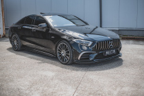 Mercedes CLS 53AMG / AMG-Line C257 2018-2021 Frontsplitter V.1 Maxton Design